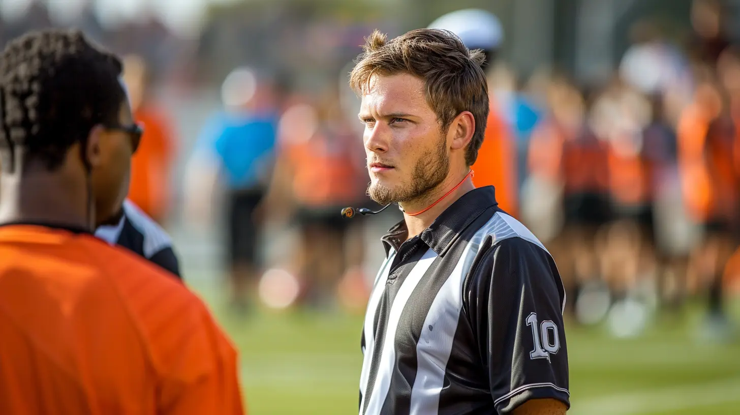 From the Sidelines: How Referees Build Relationships with Players and Coaches