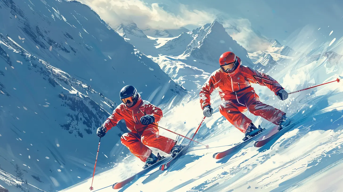 Rivalry in the Alps: Austria vs. Switzerland in Alpine Skiing