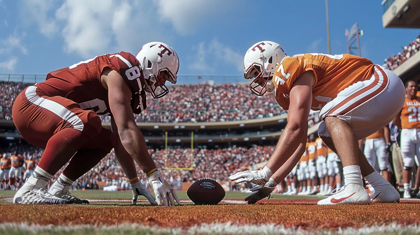 The Collegiate Showdown: Texas vs. Oklahoma in the Red River Rivalry