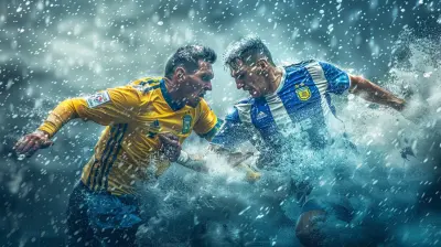 The Heat Of The Derby Boca Juniors Vs River Plate