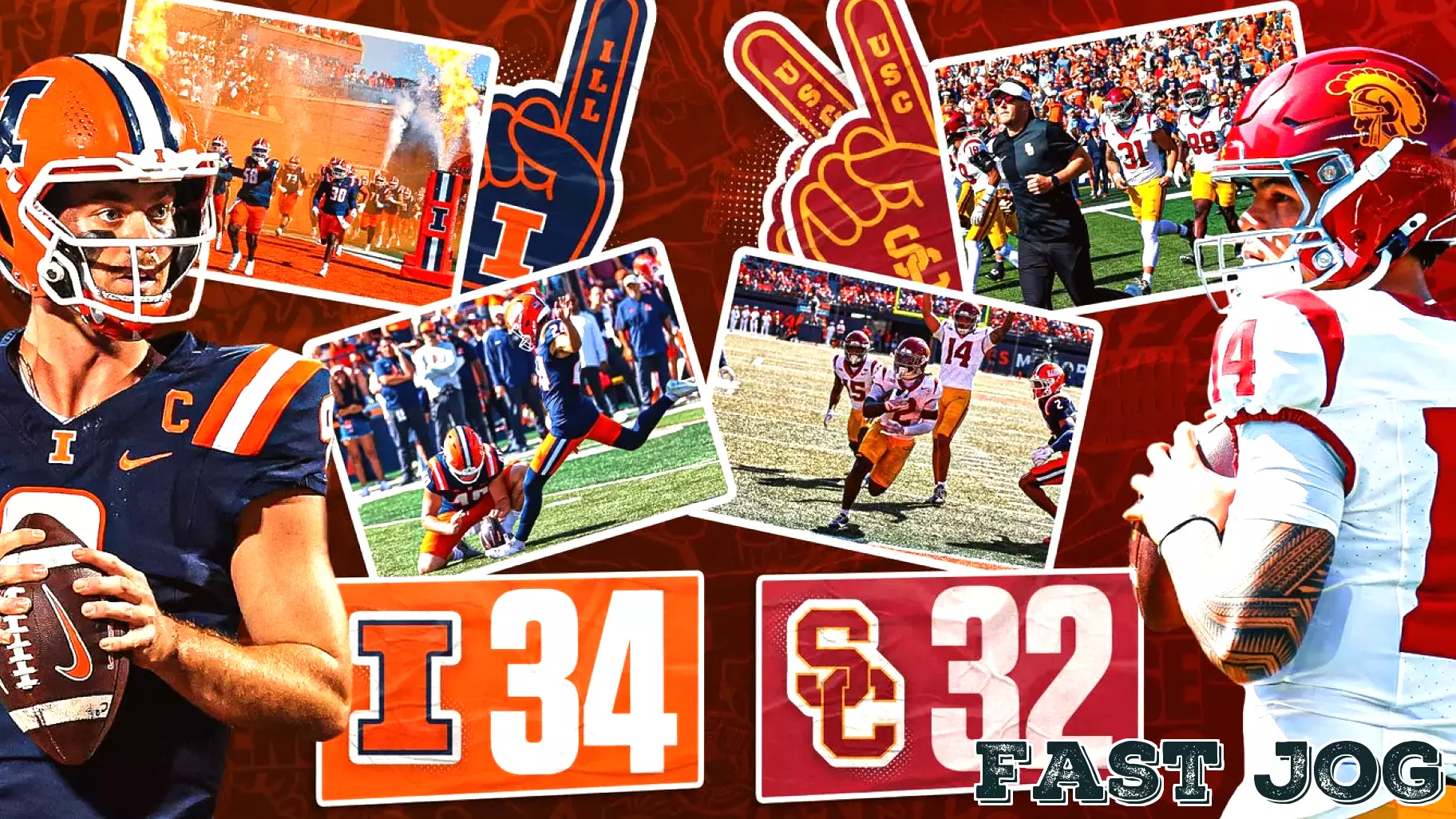 Capturing the Essence of a Classic College Football Showdown
