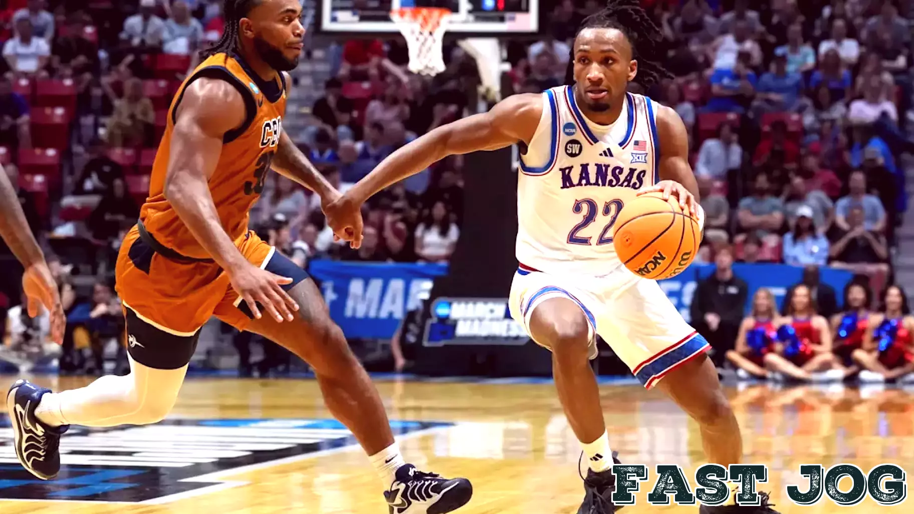 Darryn Peterson scores 28 as No. 4 Kansas survives late collapse vs. No. 13 Cal Baptist