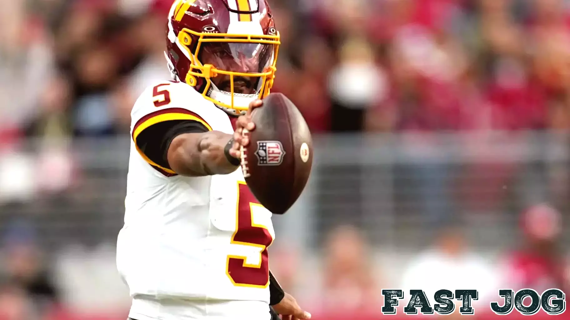 Jayden Daniels Throws for 300 Yards and Two Scores on Monday Night