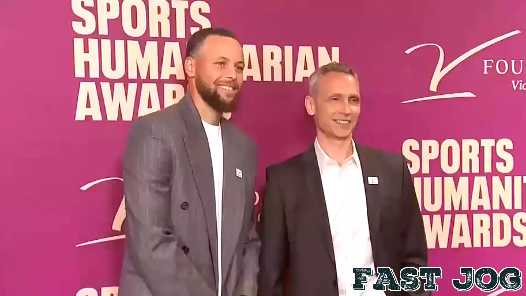Stephen Curry receives Muhammad Ali Sports Humanitarian Award for 'Eat, Learn, Play' foundation