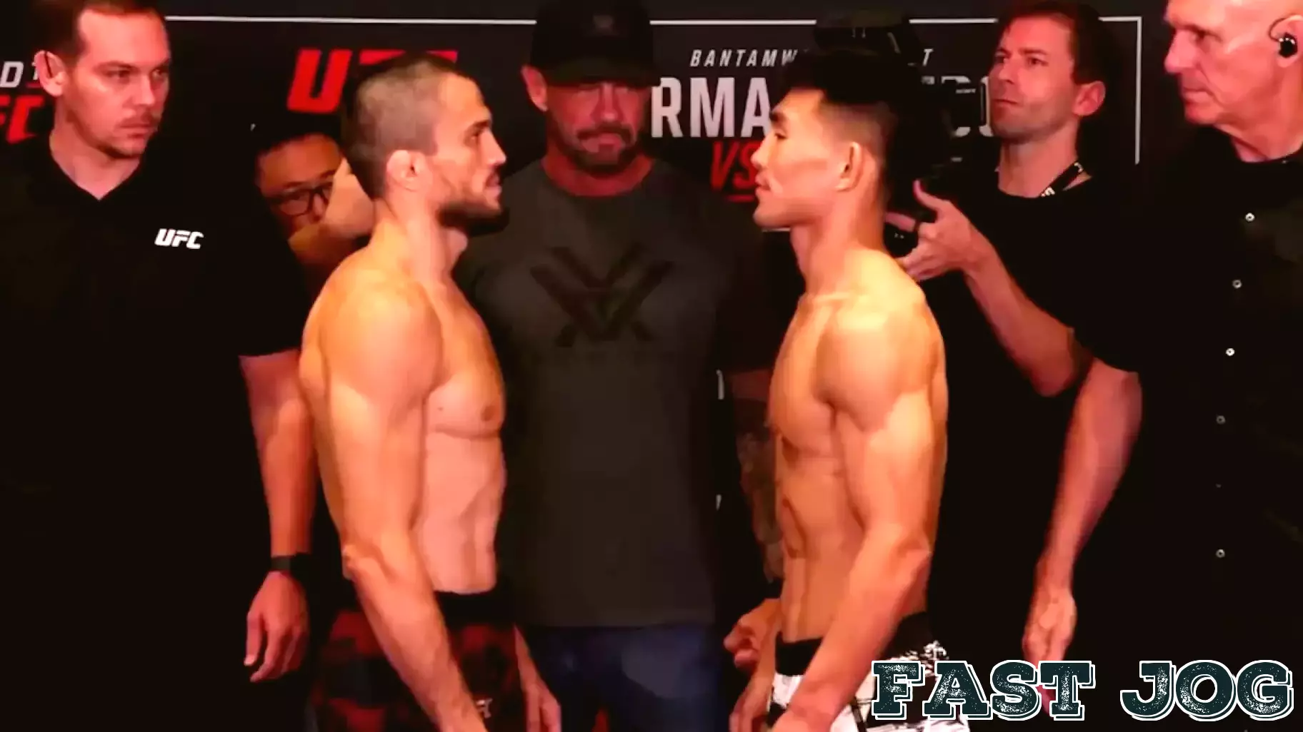 Video: UFC Shanghai full card faceoffs with Nurmagomedov vs. Song