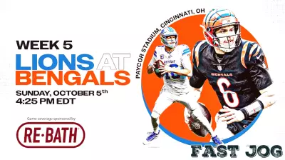 Lions vs. Bengals Live Updates: Score and Highlights from Week 5