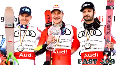 Loic Meillard Triumphs Over Marco Odermatt in Giant Slalom Showdown