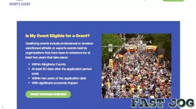 New Website to Support Grant Applicants by Sports Commission