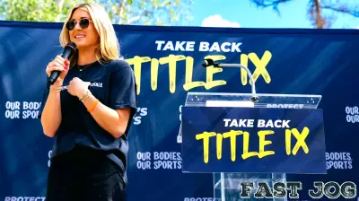 Riley Gaines Leads Prayer at NASCAR COTA Race